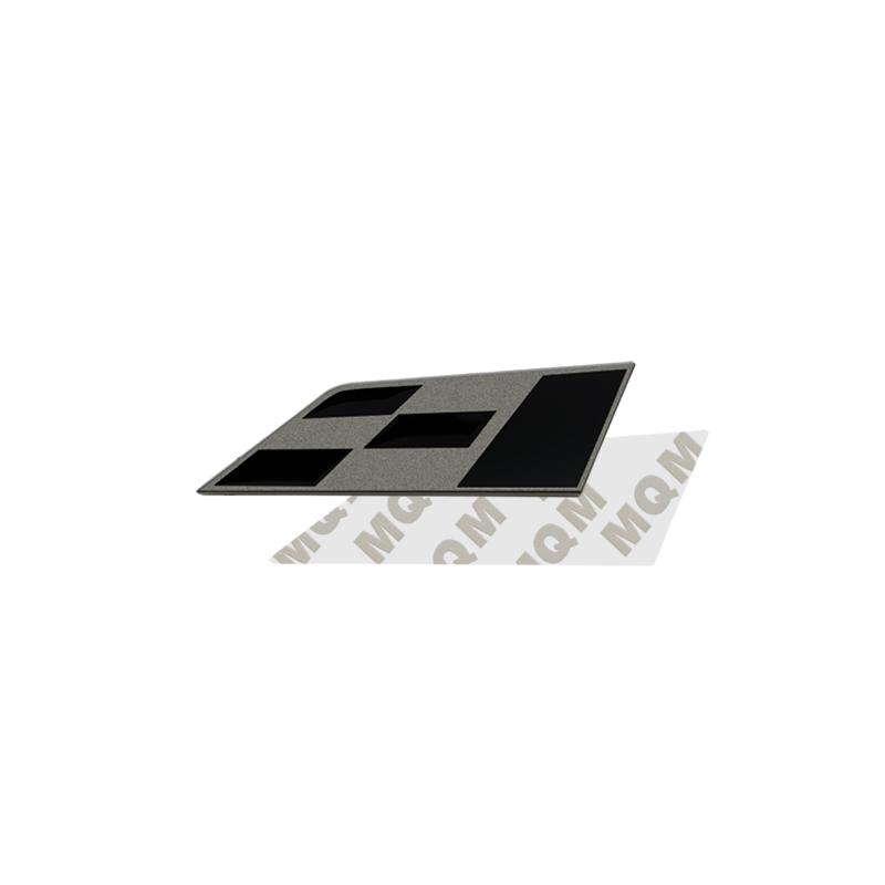zjcr6 Car Accessories Metal Race Flag Front Hood Grille Emblem Rear Trunk Body R 300 Badge Sticker For Seat IBIZA Leon Cupra Ateca