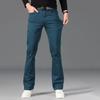 Джинсы для мужчин Мужские большие расклешенные джинсы Ботинки Расклешенные брюки свободного покроя Мужские дизайнерские классические повседневные джинсы