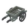 1:12 Dollhouse Garden Cart Toy Decorative Realistic Furniture Accessories Miniature Garden Cart