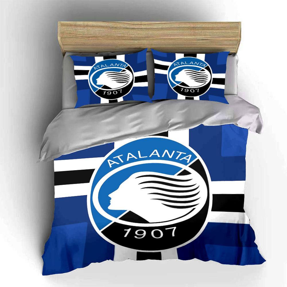 Blue Atalanta 1907 Bedding Set Bedding Duvet Cover Set Duvet Cover Pillowcases (1 * Duvet Cover 2 * Pillowcases, without duvet insert)