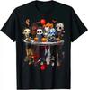 Horror Movies Character Halloween Clothes Costume Gift T-Shirt Gothic Graphic Tee Top Women Clothing Tee Shirt Femme 72813