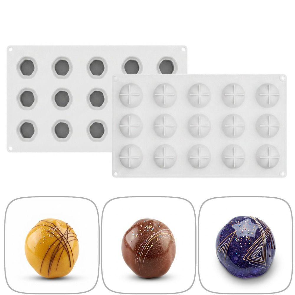 Heat Resistant Silicone Mousse Mold Easy Release Fruit Shape Mold Baking Mold Tray Mousse Making