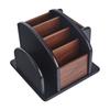 Wooden Storage Box Stationery Pens Notebooks Scissors And Remote Controls Storage Home Office Desktop Organizer