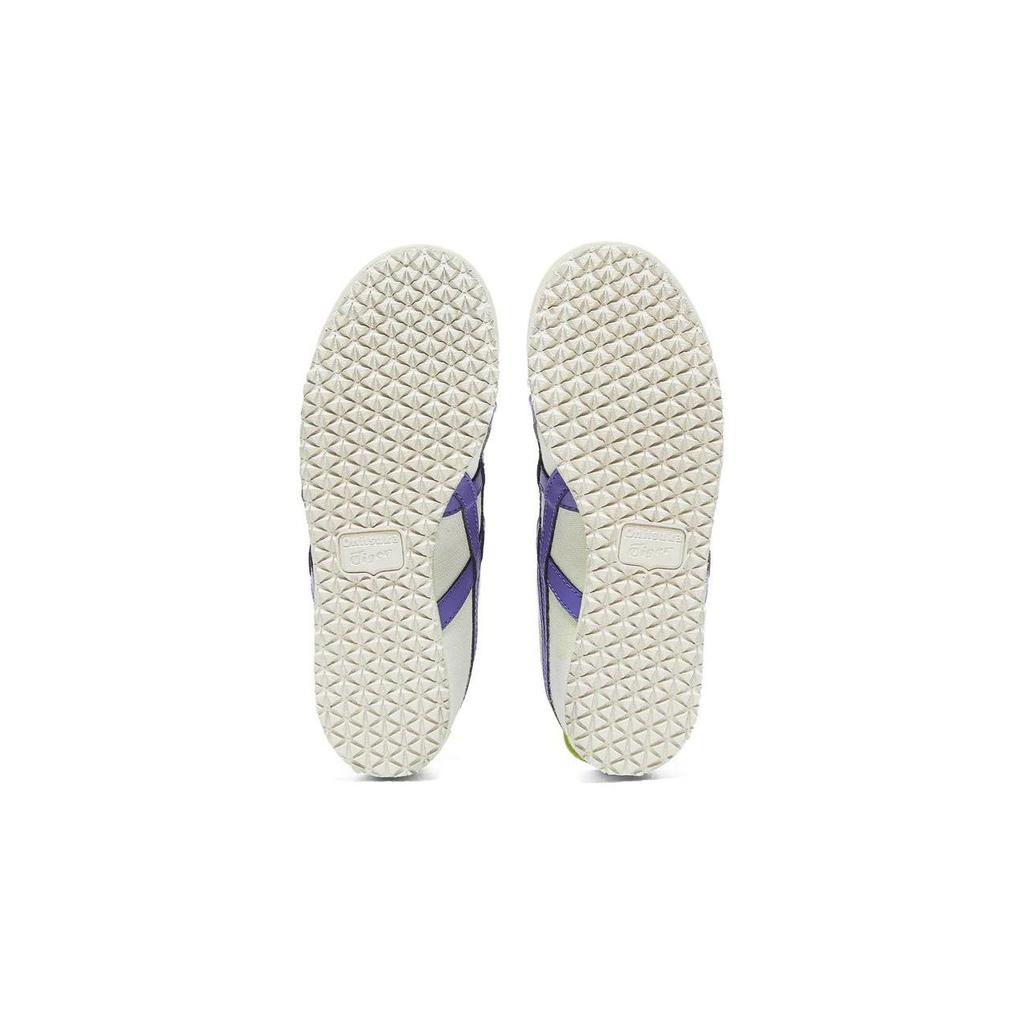 ONITSUKA TIGER Mexico 66 Low Top Durable Casual Shoes Kids Sneaker Beige Blue 1184A085-107