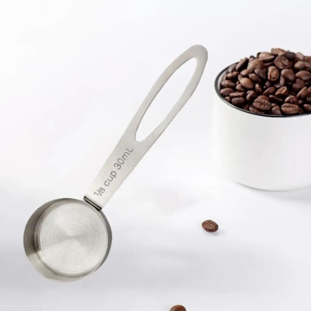 30ml Coffee Spoon 1/8 Cup Coffee Scoop Durable Measuring Spoon Bar Barista Tools