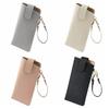with Lanyard Leather Sunglasses Pouch Waterproof Sunglasses Storage Clip Glasses Storage Bag  Male