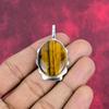Tiger's Eye 925 Solid Sterling Silver Pendant, Handmade Gemstone Pendant, Gift For Mom Antique Jewelry