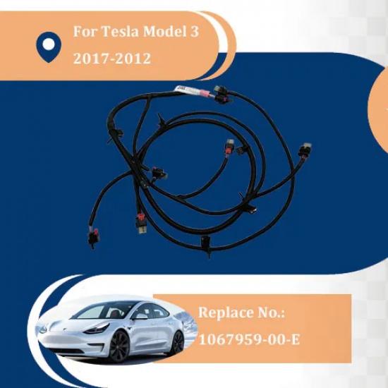 1067959-00-E For Tesla Model 3 Rear Bumper PDC Wiring Harness Plastic Interior Door Panels Parts 2017-2020