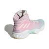 Adidas Pro Bounce Mid 2018 Pink Blue Unisex Sneakers White IG4496