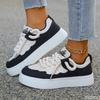 Fashion New Casual  Shoes for Women In Spring Autumn Thick Soled Low Cut Simple Comfortable Breathable Wear-resistant Trendy Board Shoes