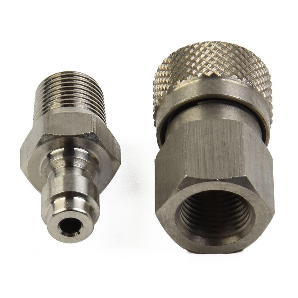 PCP Quick Disconnect Male & Female Set 8mm 1/8 Npt Thread Accessories