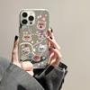 Cute Cat Pattern Mirror Acrylic Phone Case For iPhone 17 Pro Max 16 15 14 13 12 11 Pro 17 Air XS X XR 7 8 Plus Bumper Cover
