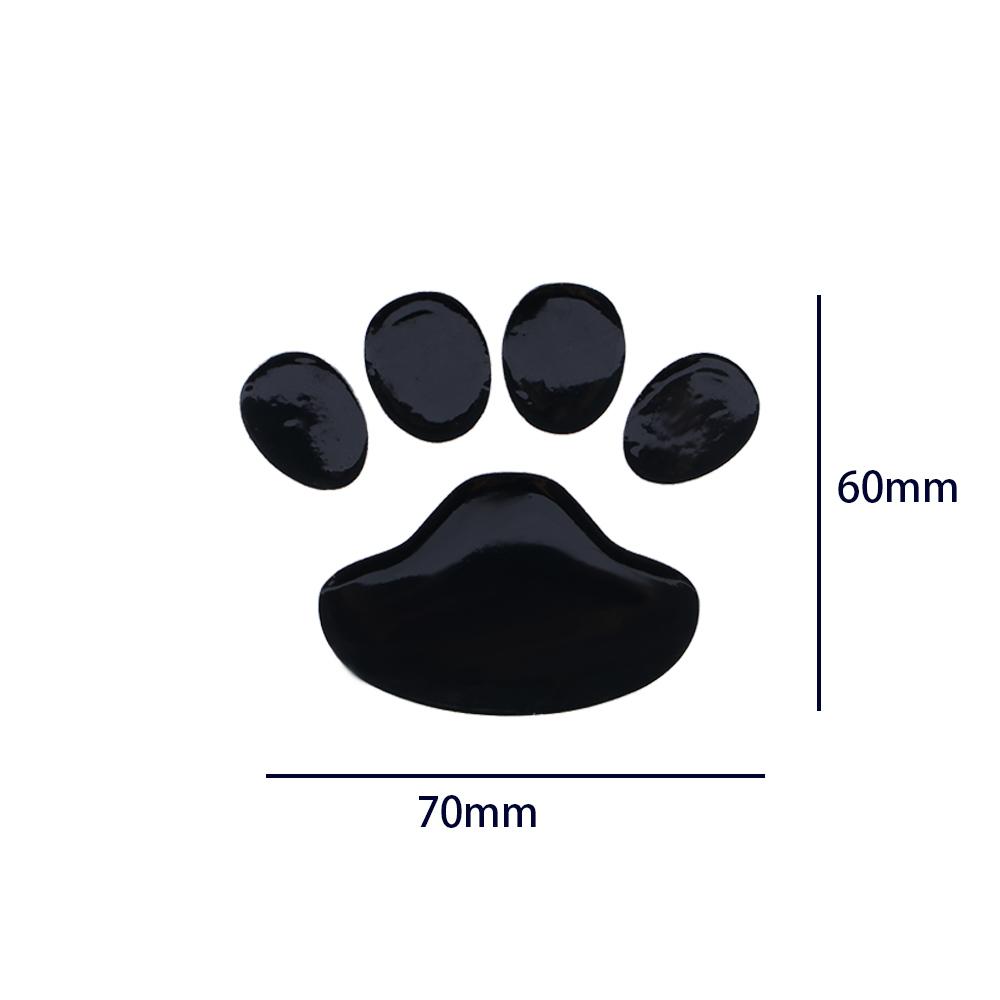 Mirror Bumper Cat Dog Footprint Car Stickers Autos Window Decal Windshield Decals Footprint Sticker