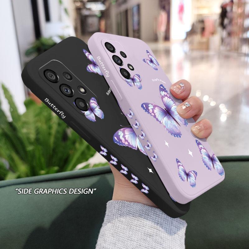 Dream Butterfly Case For Samsung A56 A54 A36 A34 A26 A24 A17 A16 A73 A53 A33 A13 A72 A52 A52S A32 A15 A25 A35 A55 A22 A07 A06 5G