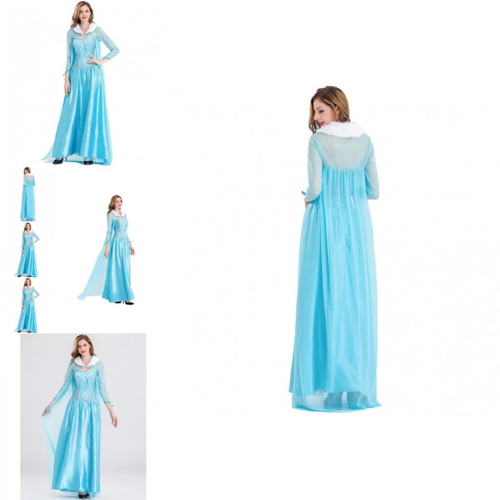 Завораживающее платье принцессы Анны из «Холодного сердца 2» для женщин размеров S–XL, идеально подходящее для ролевых мероприятий
