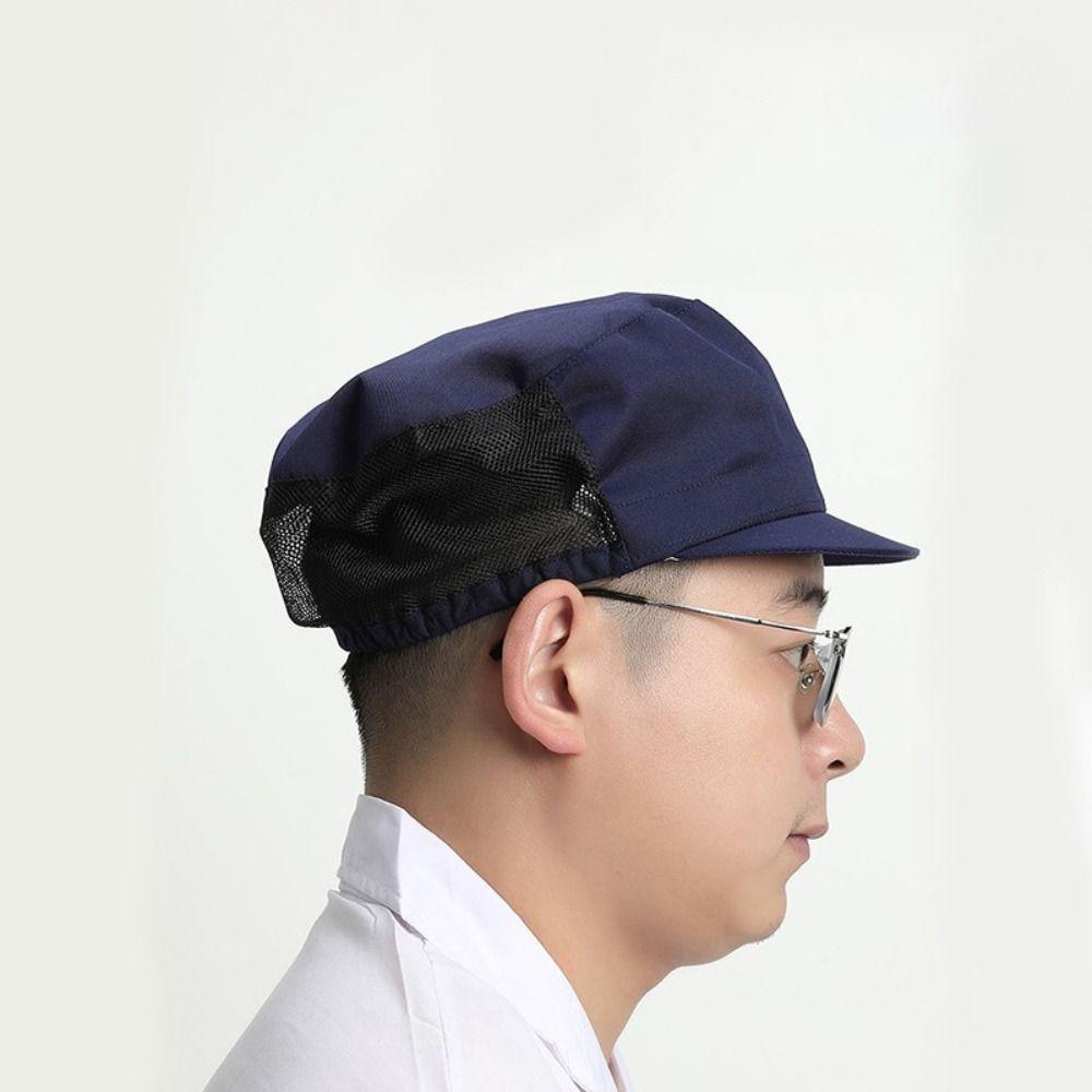 Breathable Mesh Chef Hat Cloth Cooking Hygienic Cap Chic Work Hat  Hotel Restaurants