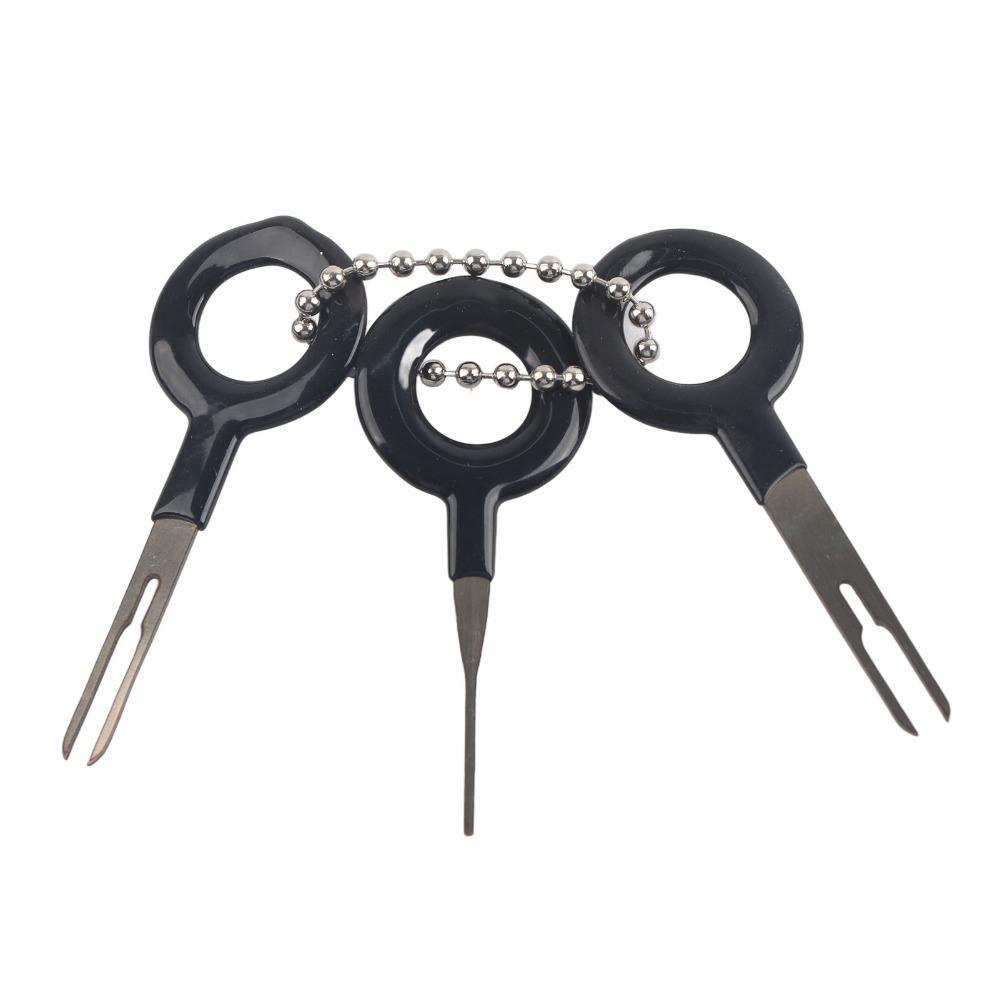 3PCS Anti-Rust Terminal Pin Release Tool Wire Connector Puller Wiring Terminal Replacement Service