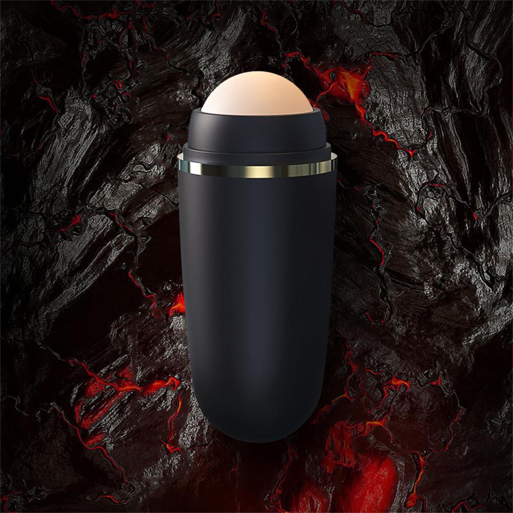 Face Oil Absorbing Roller Natural Volcanic Stone Massage Body Stick Makeup Face Skin Care Tool Facial Pores Cleaning Oil Roller