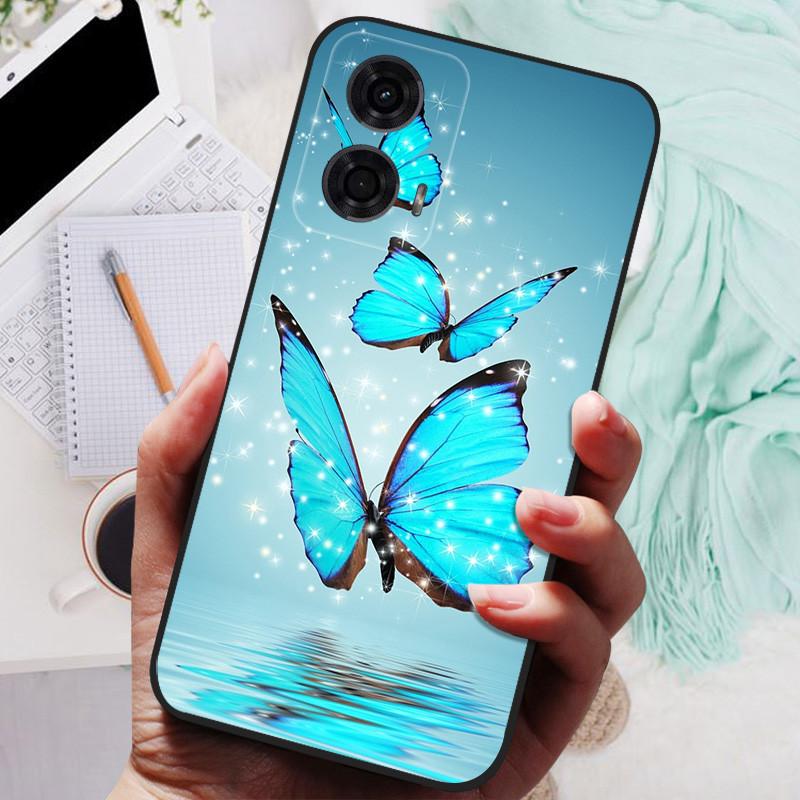 Для Motorola Moto G24 Power Чехол Лев Волк Силиконовый Мягкая Задняя Крышка Для Чехла Телефона Moto G24 MOTOG24 G 24 Power Защитный Чехол