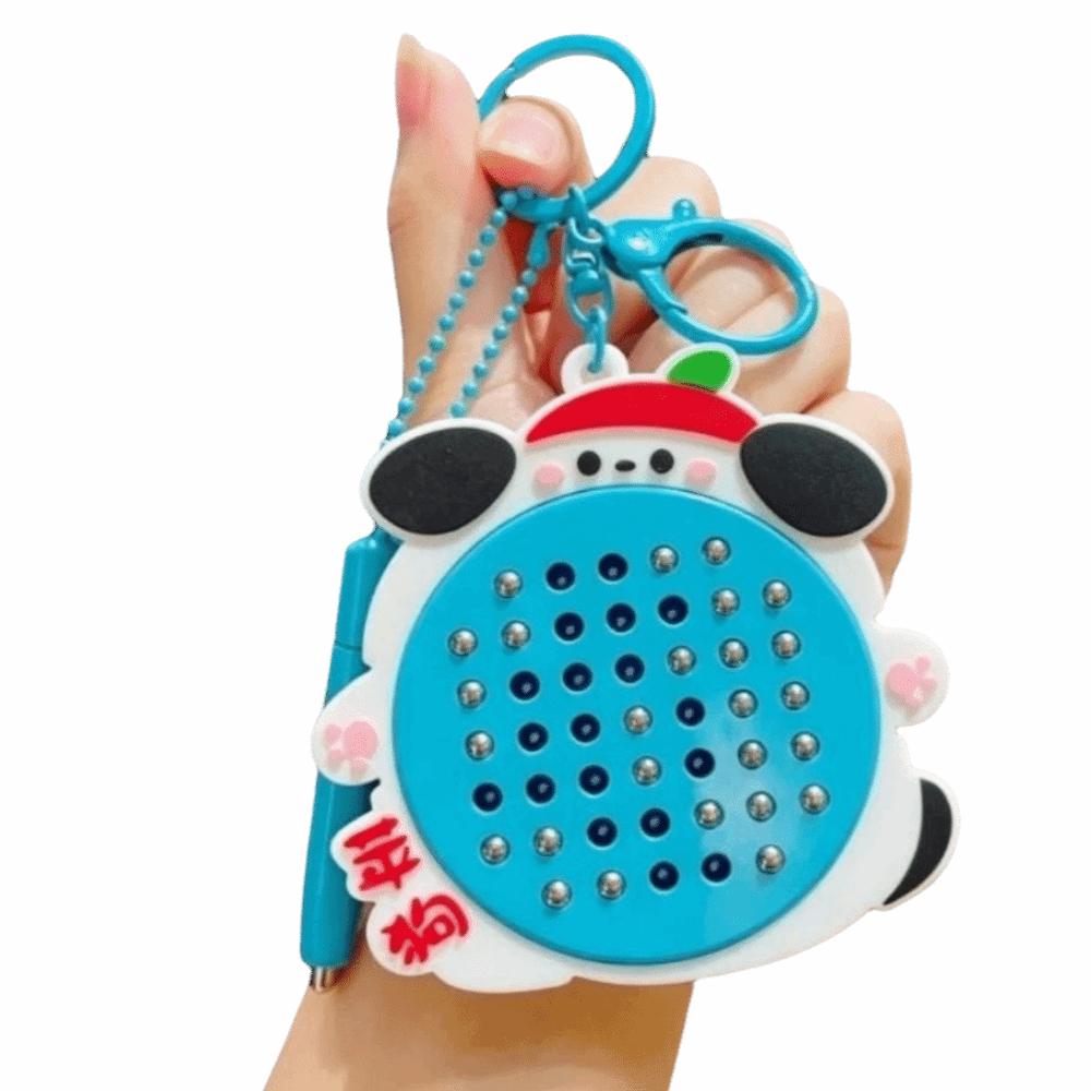 Bag Charm Pad Drawing Keychain Hanging Decoration Drawing Board Toy Bag Key Decor