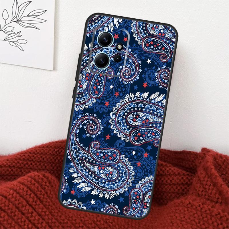 Чехол с узором пейсли для Xiaomi Redmi Note 14 13 10 11 12 15 Pro Plus Чехол для Redmi 15 14C 12C 10C 13C 15C