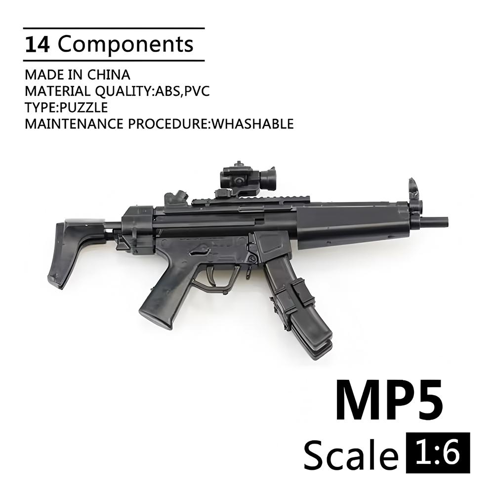 Масштаб 1/6 Военное Оружие Армии США Снайперская Винтовка M82A1 M134 M14 M16 Полицейский Солдат SWAT Фигурка Модель для Сборки Оружие Игрушки