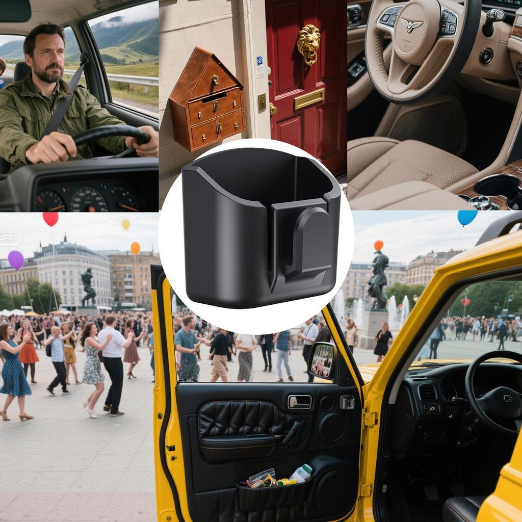 Dashboard Pocket | Smartphone Holder | Reusable Adhesive Storage Multifunctional Accessories Storage Holder for