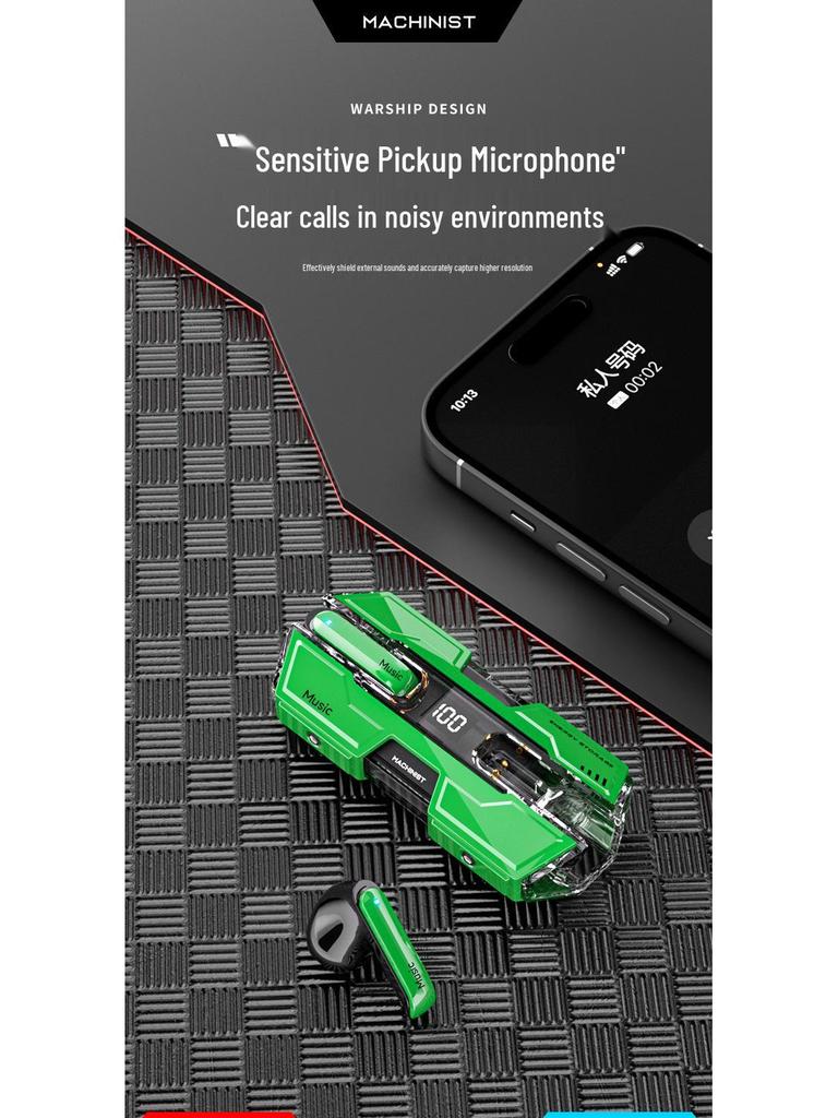 G20 Low Latency Wireless Bluetooth In-Ear Headphones for Esports and Gaming