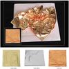 100 Sheets Gold Silver Copper Leaf Foil Paper Gilding Art Craft DIY Decoration