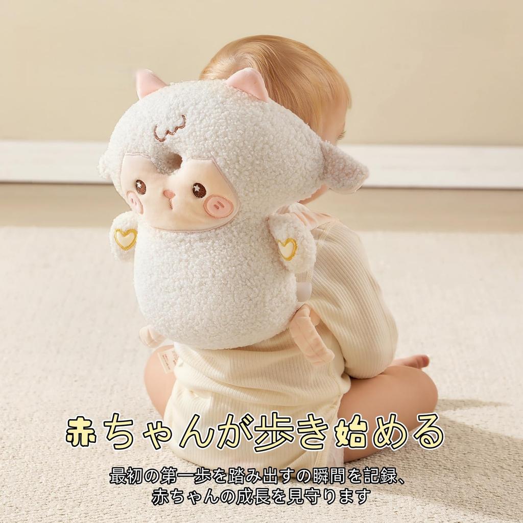 Sonriia Protection Baby Head Backpack with Head Fall Injury Adjustable Shoulder Safety Baby Shower For Months 270° Guard, Anti-Bump Cushion, Guard,