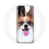 Case for Huawei P30 Continental Miniature Spaniel Butterfly Puppy White and Brown