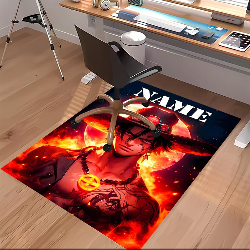 Custom personalization One Piece Print Area Rug - Soft, Washable Non-Slip Indoor Mat,Living Room,Home&Office Decorative Rug