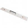 Drafting Straight Edge, Aluminum, Multi-Function Ruler, Aluminum Alloy Protective Ruler, Stainless Steel Ruler, Cutting Ruler, Steel Straight E
