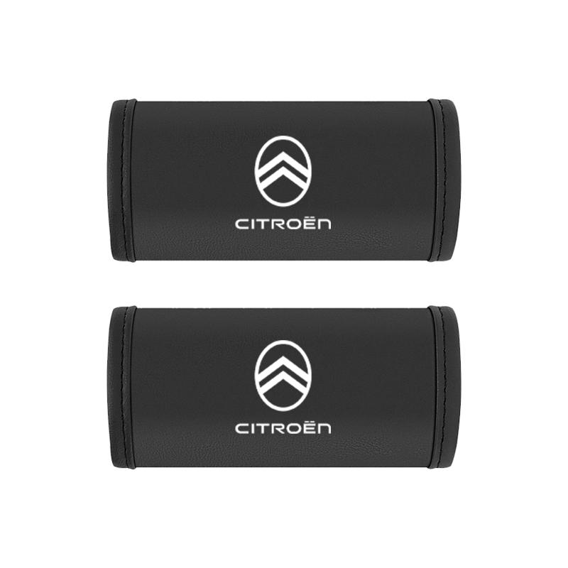 AJFJ2 2Pcs Suede Handle Cover Car Roof Armrest Pull Protection Glove For Citroen C1 2CV DS5 RD3 Cross Berlingo Saxo Jumpy C8 CelyseeC6