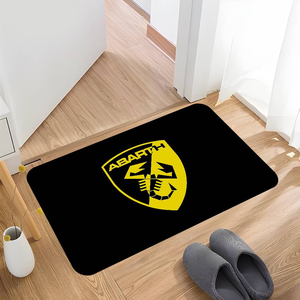 A-AbarthS-S Bathroom Mat Kids Room Bedroom Decoration Balcony Anti-Slip Doormat Living Room Welcome Rug