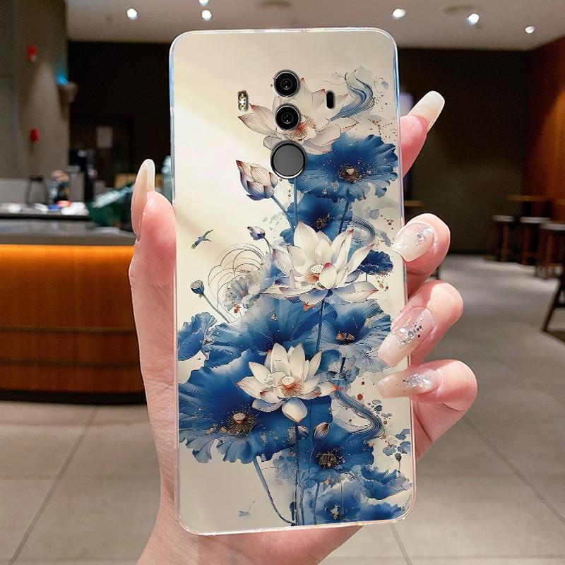 Роскошный Милый Крутой Чехол Для Huawei Mate 10 Pro 10Pro Задняя Крышка Прозрачный Силиконовый TPU Чехол Для Телефона Для Huawei Mate 9 Mate9 Корпус