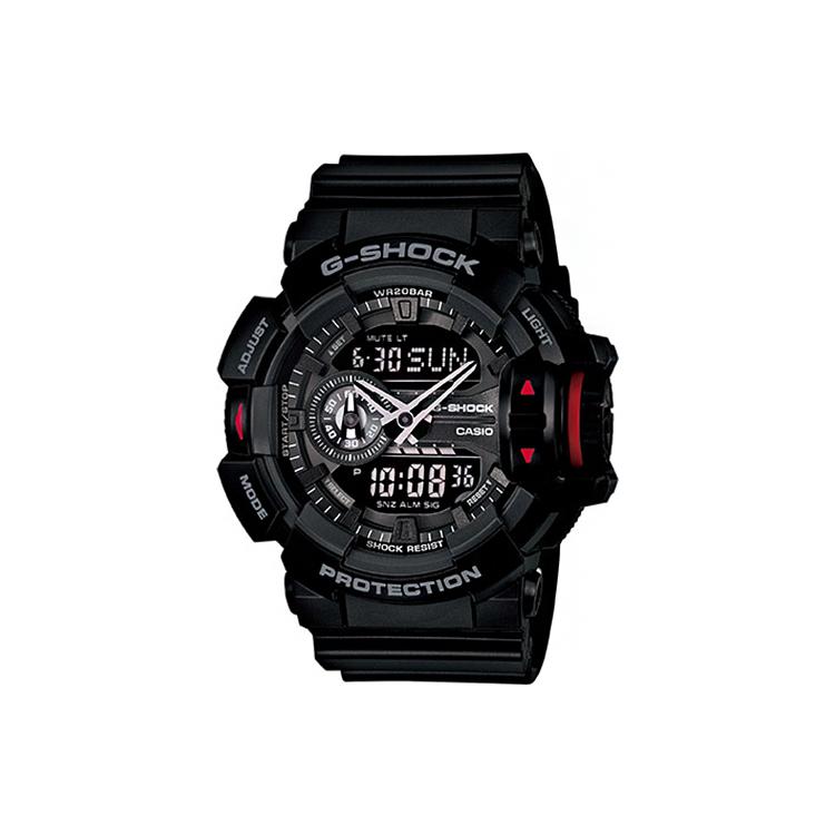 Casio Мужские часы G-SHOCK Черные GA-400-1B GA-400-1B