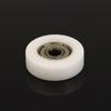 1Pcs 626ZZ 6*30*9mm Flat Rubber Coated&POM Wrapped Bearing Pulley - Durable Plastic Wheel Furniture Fitting