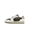 Кроссовки Travis Scott x Air Jordan 1 Retro Low OG SP PS Reverse Olive / Medium Olive Kids Green Black Sail DO5442-200