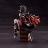 15CM Demon Slayer Kamado Nezuko Sitting Figure PVC Figure Toy Present Collection Box Decoration Desktop Set Ornament