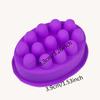 1pc-3D Handmade Silicone Soap Mold Massage Therapy Bar Making Mould Tools