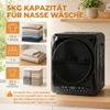 1000 W Compact Vented Dryer with Extra-Dry & ECO Modes, Timer and Temperature Settings, Black