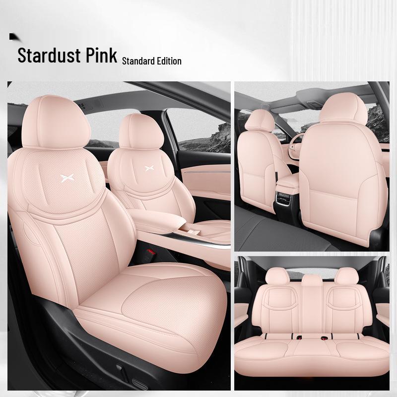 XPeng MONAM03 Leather Car Seat Cushion Set - Universal All-Season Full Coverage for Five Seats