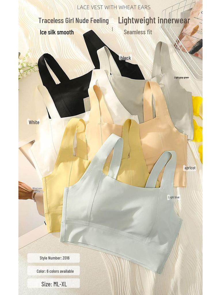 Бесшовный спортивный бюстгальтер-бандаж пуш-ап с защитой от ударов для женщин