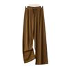 Women's Spring/Summer Ice Silk Wide-Leg Pants: High Waist, Slim Fit, Anti-Mosquito, Cool & Stylish