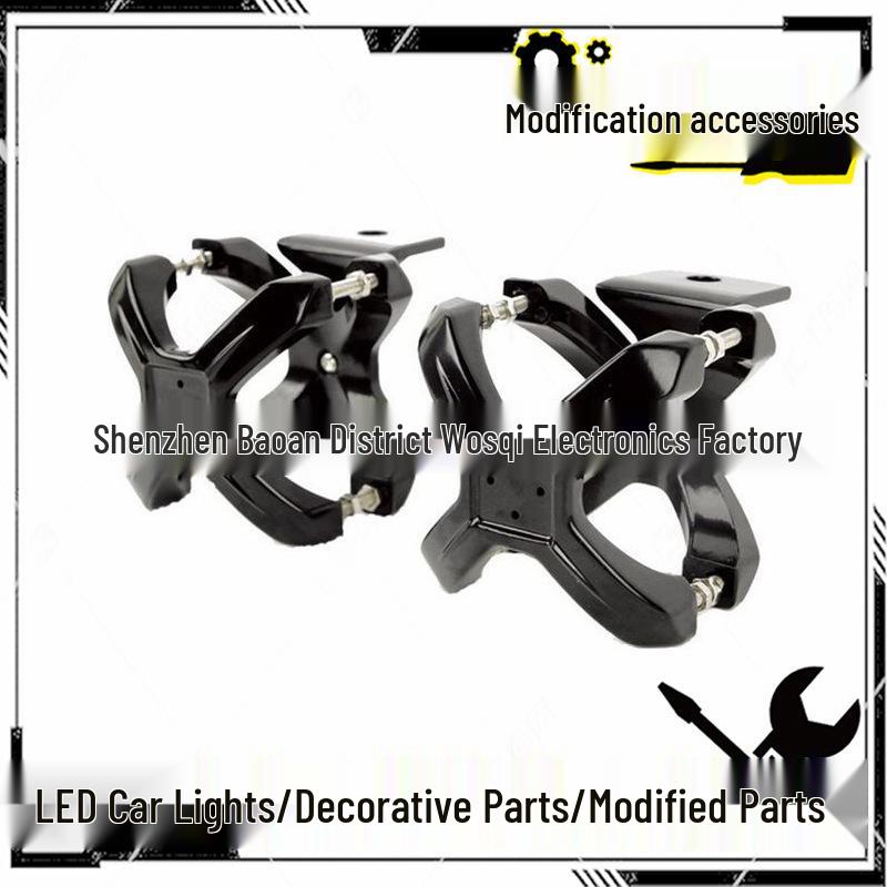 Кронштейн для фар переднего бампера Wrangler: Внедорожный X Прожектор Мод Цветок сливы.