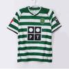 Popular retro Barcelona breathable jersey wholesale short-sleeved t-shirt men and women of the same football jersey can be approved on behalf of