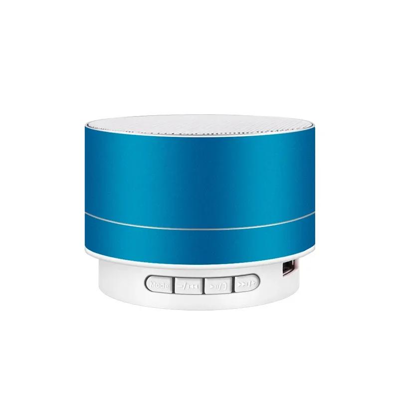 Портативная мини-Bluetooth-колонка с сабвуфером из алюминиевого сплава для использования со смартфоном и компьютером