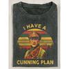 Blackadder TV Show T-Shirt - Baldrick & Blackadder Vintage Graphic Tee Suitable for British Comedy Fans, Soft Breathable Round Neck Short Sleeve