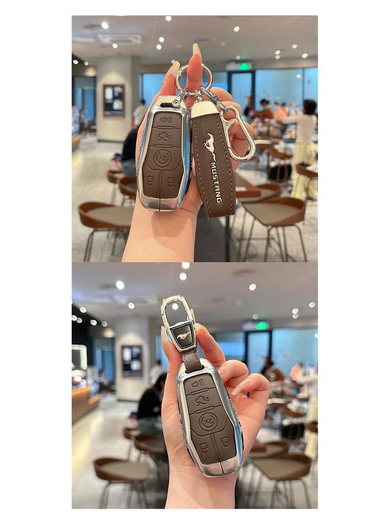 Compatible Key Case for Ford Taurus, Explorer, Mustang (2017-2018 Models)